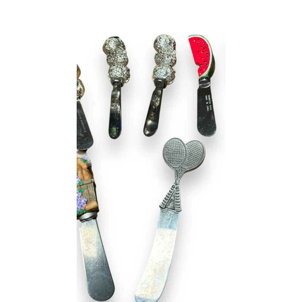 Boston Warehouse & Random Spreaders Fruit, And Tennis Racket 3 Boston & 5 Random